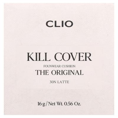 Clio, Kill Cover FounWear Cushion، 30N لاتيه، 0.56 أونصة (16 جم)