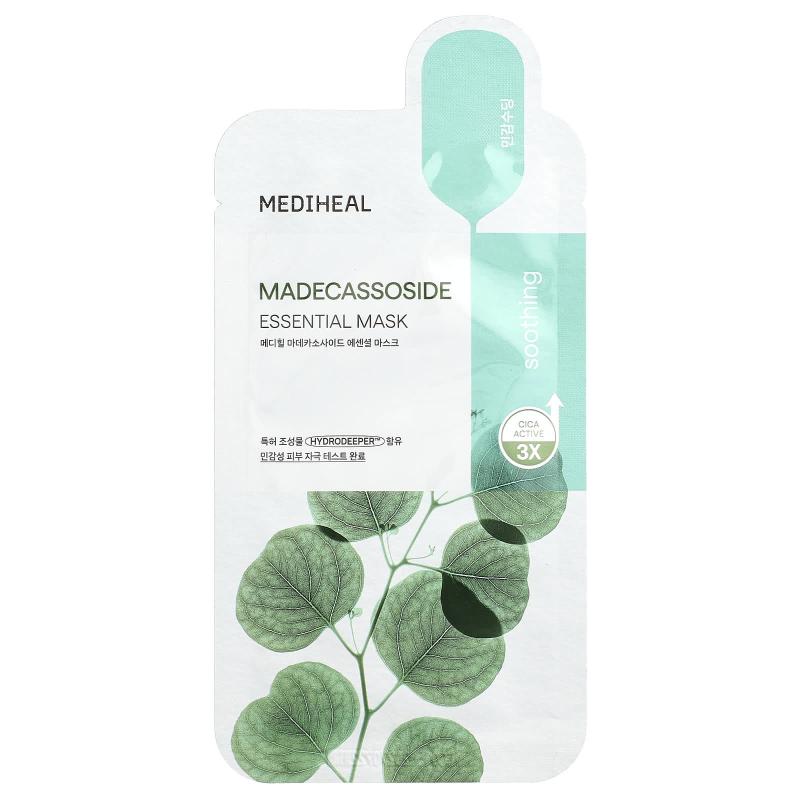 MEDIHEAL, Madecassoside, Essential Beauty Mask, 1 Sheet, 0.81 fl oz (24 ml)
