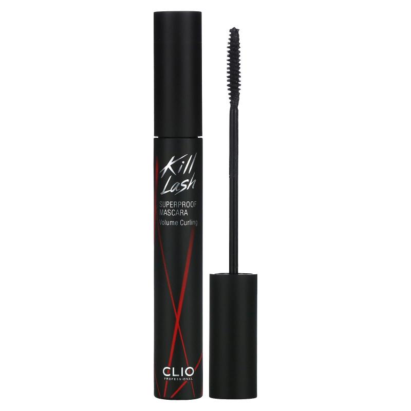 Clio, Kill Lash، ماسكارا فائقة المقاومة، 02 حجم مجعد، 0.24 أونصة (7 جم)