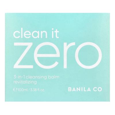 Banila Co, Clean It Zero، بلسم تنظيف 3 في 1، منشط، 3.38 أونصة سائلة (100 مل)