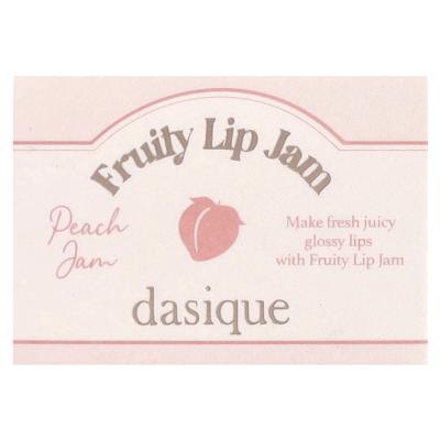 Dasique, مربى الشفاه بالفواكه، 01 مربى الخوخ، 0.14 أونصة (4 جم)