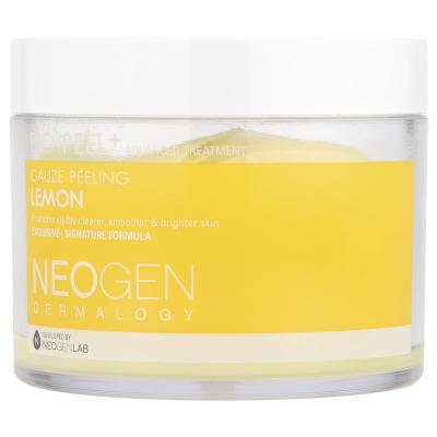 Neogen, Bio-Peel+، شاش تقشير، بالليمون، 30 ضمادة، 6.76 أونصة سائلة (200 مل)