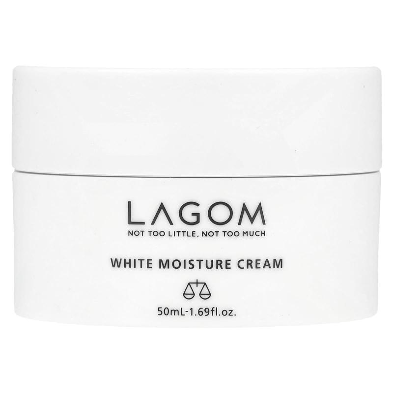 LAGOM, White Moisture Cream, 1.69 fl oz (50 ml)