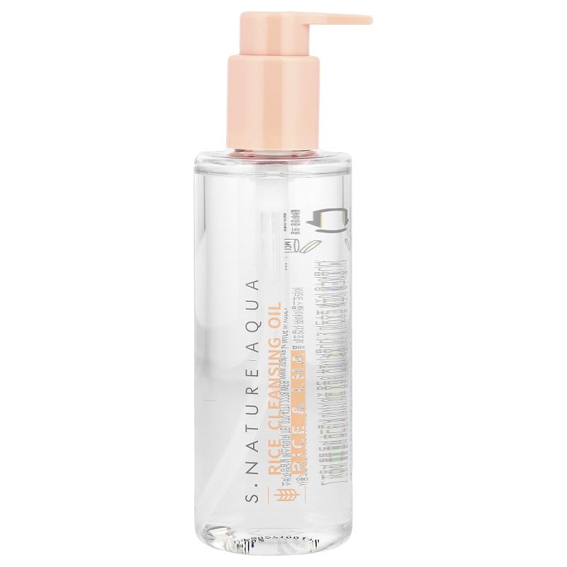 S.NATURE، زيت تنظيف الأرز، 200 مل