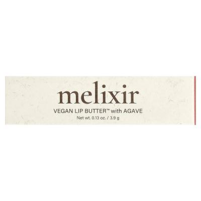Melixir, زبدة الشفاه النباتية™ مع الصبار، 02 Nude Crumble، 0.13 أونصة (3.9 جم)