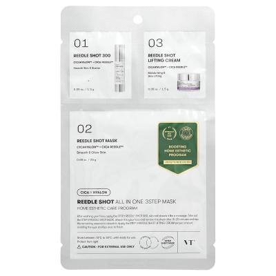 VT Cosmetics، قناع التجميل الكل في واحد من 3 خطوات، مجموعة مكونة من 3 قطع