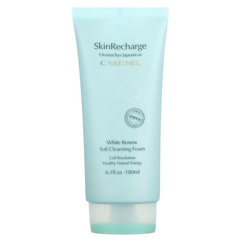 Care:Nel, White Renew Soft Cleansing Foam, 6.1 fl oz (180 ml)