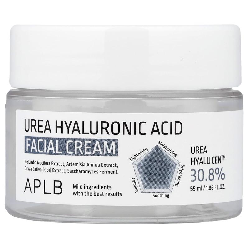 APLB, Urea Hyaluronic Acid Facial Cream, 1.86 fl oz (55 ml)