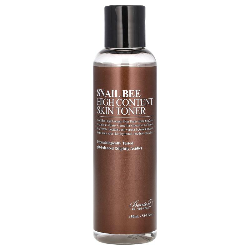Benton, Snail Bee, High Content Skin Toner, 5.07 fl oz (150 ml)