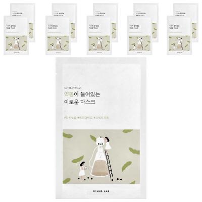 Round Lab, Soybean Beauty Mask, 10 Sheet Masks, 0.91 fl oz (27 ml) each