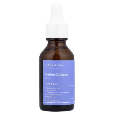 Mary & May, مصل الكولاجين البحري، 1.01 أونصة سائلة (30 مل)