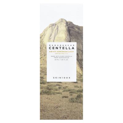 SKIN1004, Madagascar Centella، كريم واقي من الشمس خفيف الوزن، عامل حماية من الشمس 30 PA++++، 1.69 أونصة سائلة (50 مل)