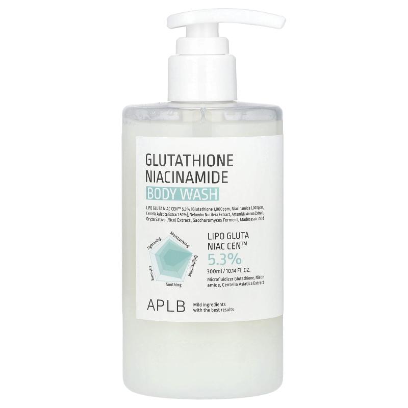 APLB, Glutathione Niacinamide, Body Wash, 10.14 fl oz (300 ml)