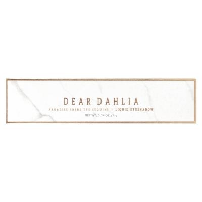 Dear Dahlia, Paradise Shine Eye Sequins، ظل عيون سائل، دموع الملاك، 0.14 أونصة (4 جم)