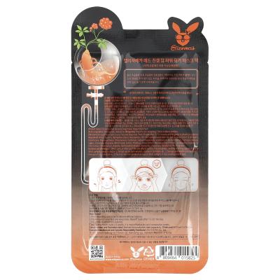 Elizavecca, مجموعة أقنعة التجميل العميقة بالجينسينج الأحمر، ورقة واحدة، 0.78 أونصة سائلة (23 مل)