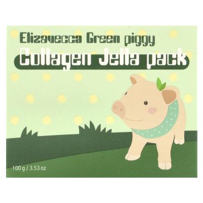 Elizavecca, Green Piggy، عبوة هلام الكولاجين، 3.53 أونصة (100 جم)