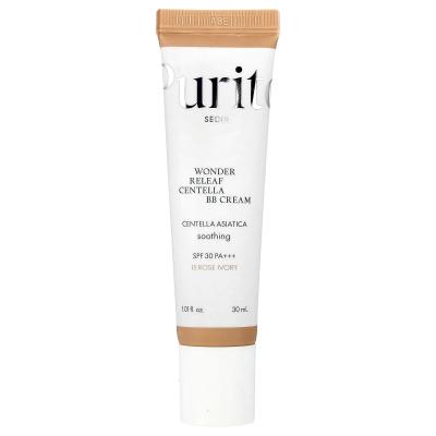 Purito, Wonder Releaf Centella BB Cream، عامل حماية من الشمس SPF 30 PA+++، 15 لون عاجي وردي، 1.01 أونصة سائلة (30 مل)