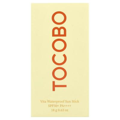 Tocobo, Vita Water Sun Stick، عامل حماية من الشمس SPF 50+ PA++++، 0.63 أونصة (18 جم)