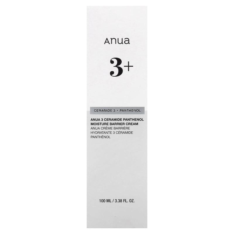 Anua, 3 Ceramide Panthenol Moisture Barrier Cream, 3.38 fl oz (100 ml)