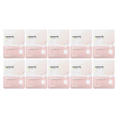 SNP, قناع التجميل أمبولة بيبتارونيك، 10 ورقات، 0.84 أونصة سائلة (25 مل) لكل واحدة