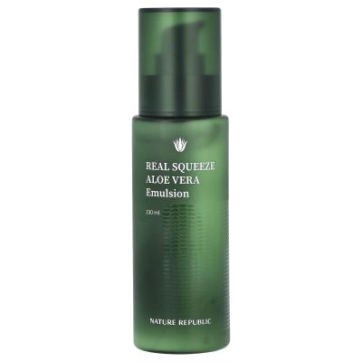 Nature Republic, Real Squeeze Aloe Vera، مستحلب، 4.39 أونصة سائلة (130 مل)