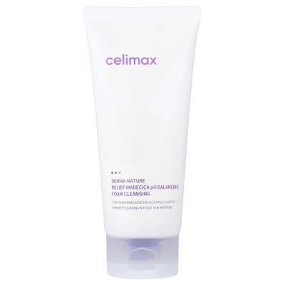 Celimax, Derma Nature Relief Madecica pH Balancing Foam Cleansing, 5.07 fl oz (150 ml)