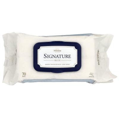بيبيسوب، مناديل مبللة للأطفال، أزرق مميز، 70 منديل