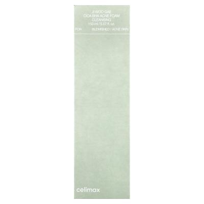 Celimax, Ji Woo Gae Cica BHA Acne Foam Cleansing, 5.07 fl oz (150 ml)