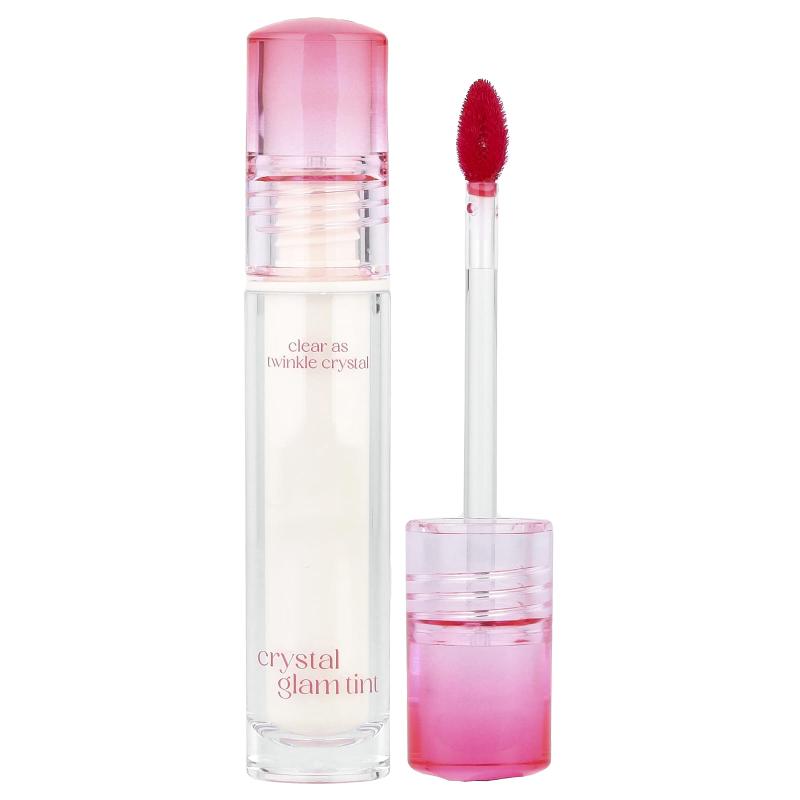 Clio, Crystal Glam Tint، 05 كرز طازج، 0.11 أونصة (3.4 جم)