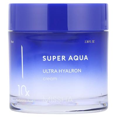 Missha, Super Aqua، كريم الهيالرون الفائق، 2.36 أونصة سائلة (70 مل)