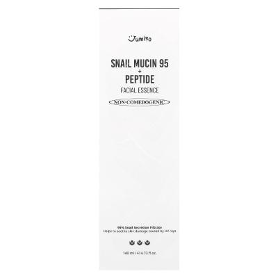 Jumiso, Snail Mucin 95 + خلاصة الببتيد للوجه، 4.73 أونصة سائلة (140 مل)