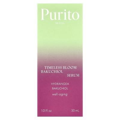 Purito, مصل Timeless Bloom Bakuchiol، 1.01 أونصة سائلة (30 مل)
