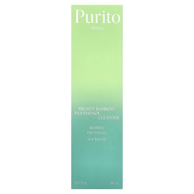 Purito, منظف مايتي بامبو بانثينول، 5.07 أونصة سائلة (150 مل)