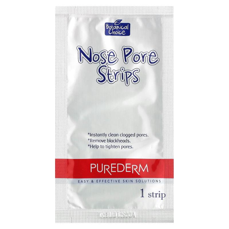 Purederm, شرائح مسام الأنف، الشاي الأخضر، 6 شرائح