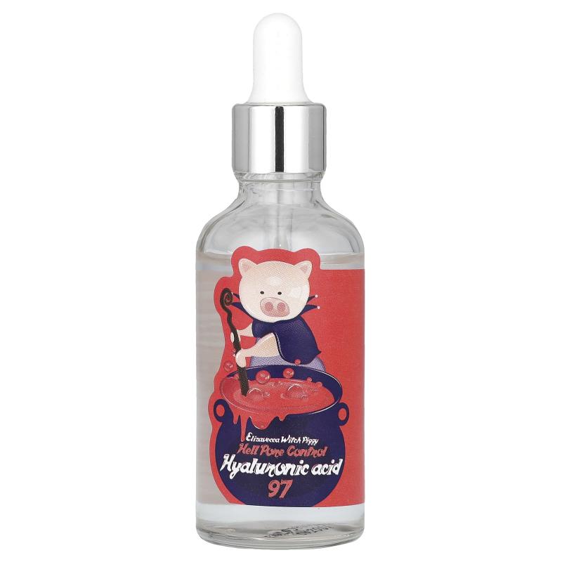 Elizavecca, Witch Piggy, Hell Pore Control, Hyaluronic Acid 97, 1.69 fl oz (50 ml)