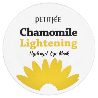 Petitfee, قناع هيدروجيل لتفتيح العين بالبابونج، 60 رقعة، 2.96 أونصة (84 جم)