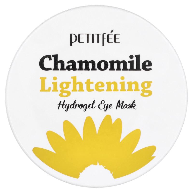 Petitfee, قناع هيدروجيل لتفتيح العين بالبابونج، 60 رقعة، 2.96 أونصة (84 جم)