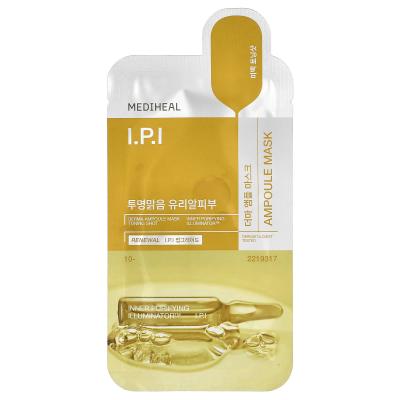 MEDIHEAL, قناع الجمال I.P.I Derma Ampoule، ورقة واحدة، 0.87 أونصة سائلة (26 مل)