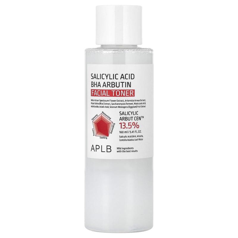 APLB, Salicylic Acid BHA Arbutin Facial Toner, 5.41 fl oz (160 ml)