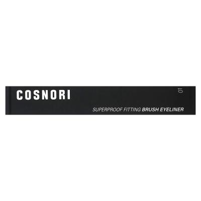 Cosnori, فرشاة تحديد العيون فائقة المقاومة، 01 أسود، 0.02 أونصة سائلة (0.6 جم)
