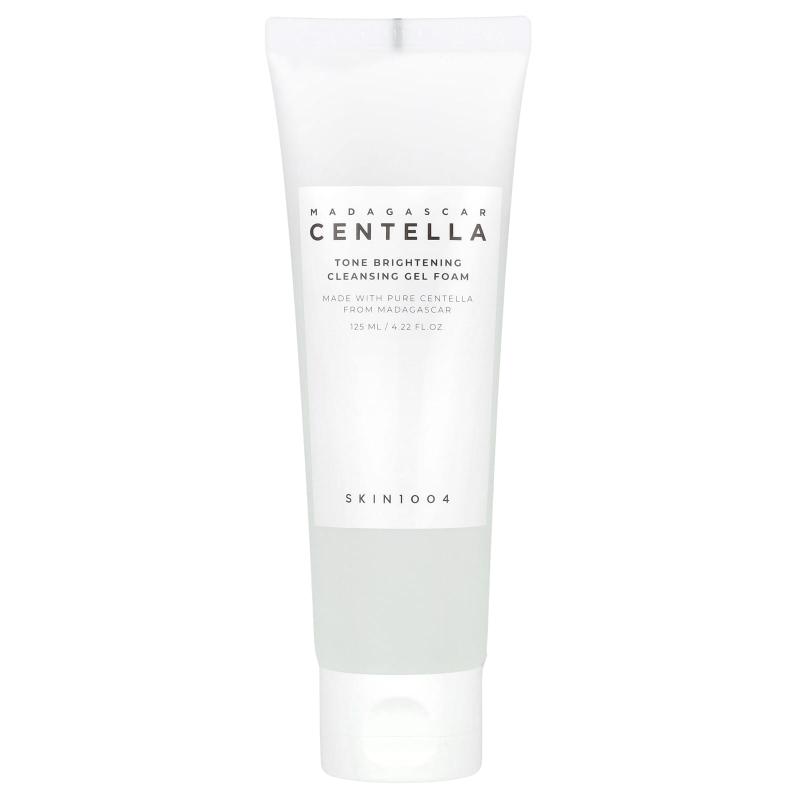 SKIN1004, Madagascar Centella, Tone Brightening Cleansing Gel Foam, 4.22 fl oz (125 ml)