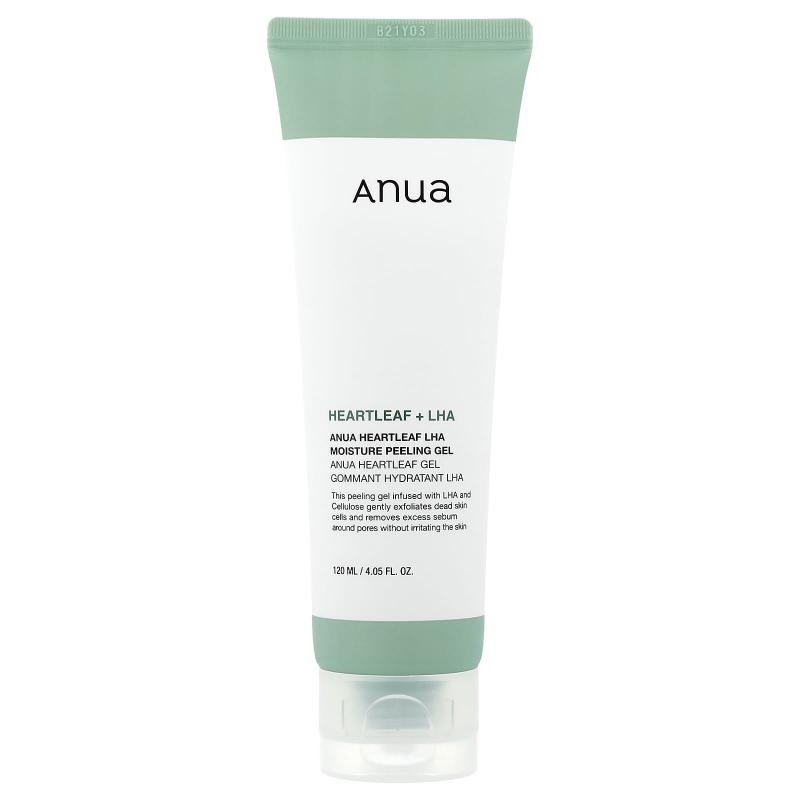 Anua, Heartleaf + LHA Moisture Peeling Gel, 4.05 fl oz (120 ml)