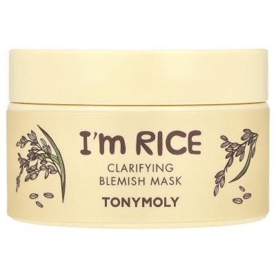 TonyMoly, I'm Rice، قناع تجميلي لتنقية العيوب، 3.38 أونصة سائلة (100 مل)