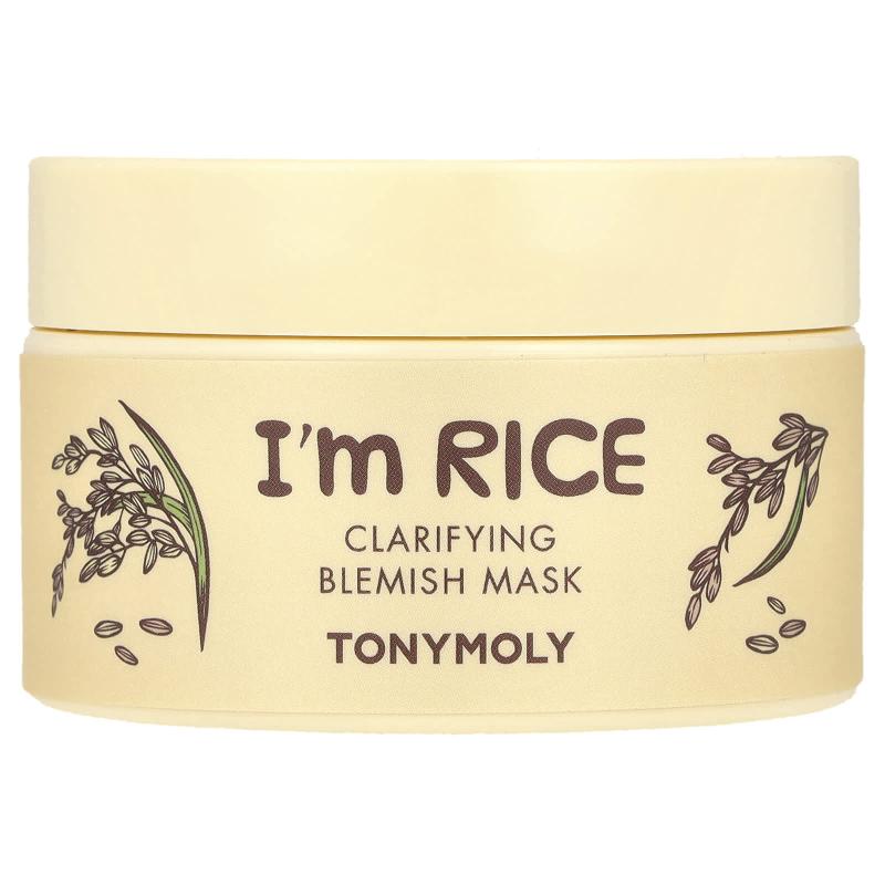 TonyMoly, I'm Rice، قناع تجميلي لتنقية العيوب، 3.38 أونصة سائلة (100 مل)