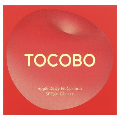 Tocobo, وسادة Apple Dewy Fit، عامل حماية من الشمس 50+ PA++++، 23 عسل، 0.52 أونصة (15 جم)