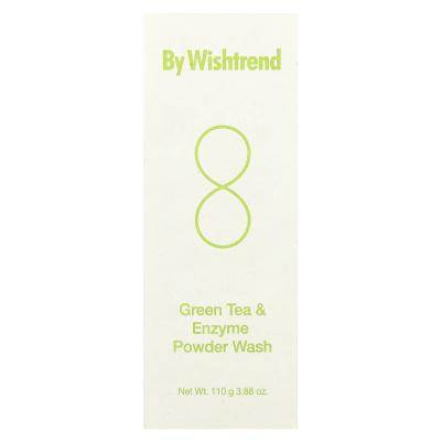 By Wishtrend, غسول مسحوق الشاي الأخضر والإنزيم، 3.88 أونصة (110 جم)