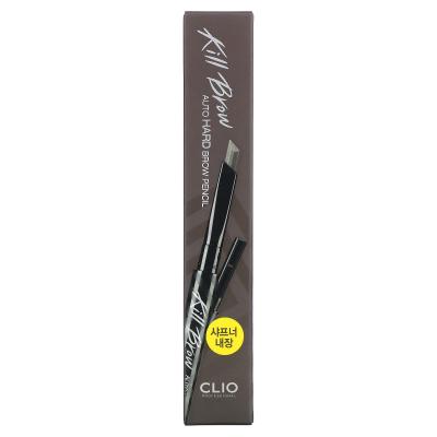 Clio, Kill Brow، قلم حواجب تلقائي صلب، 05 بني رمادي، 0.01 أونصة (0.31 جم)