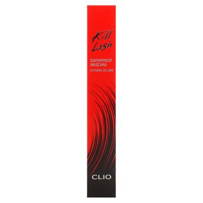 Clio, ماسكارا Kill Lash فائقة الثبات، 04 حجم فائق، 0.29 أونصة (8.5 جم)
