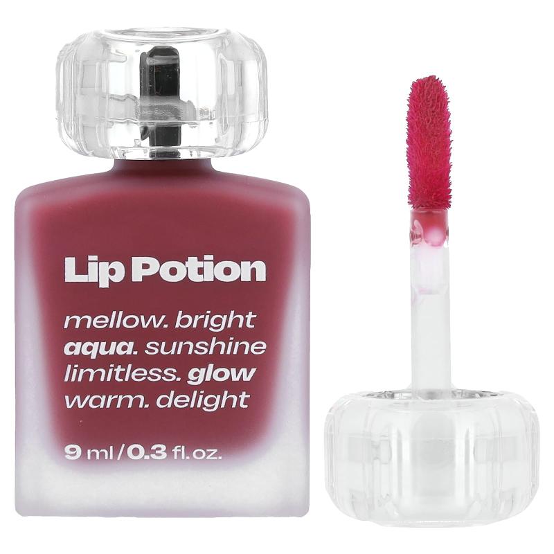 alternativestereo, Lip Potion Aqua Glow, No.6 Grape Sherbet, 0.3 fl oz (9 ml)