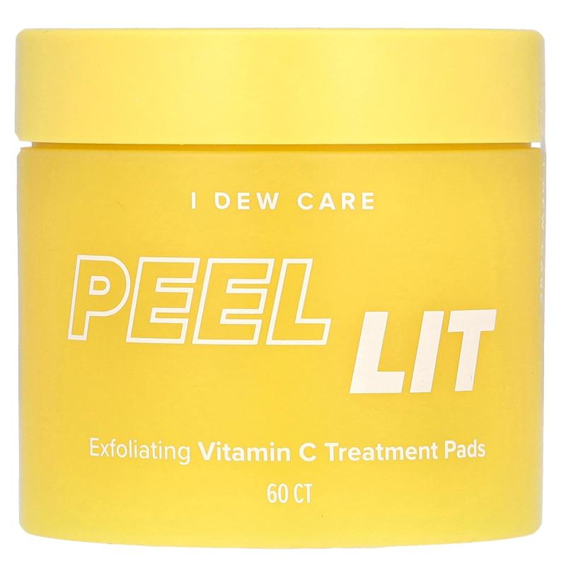 I Dew Care, Peel Lit، ضمادات علاجية مقشرة بفيتامين C، 60 قطعة
